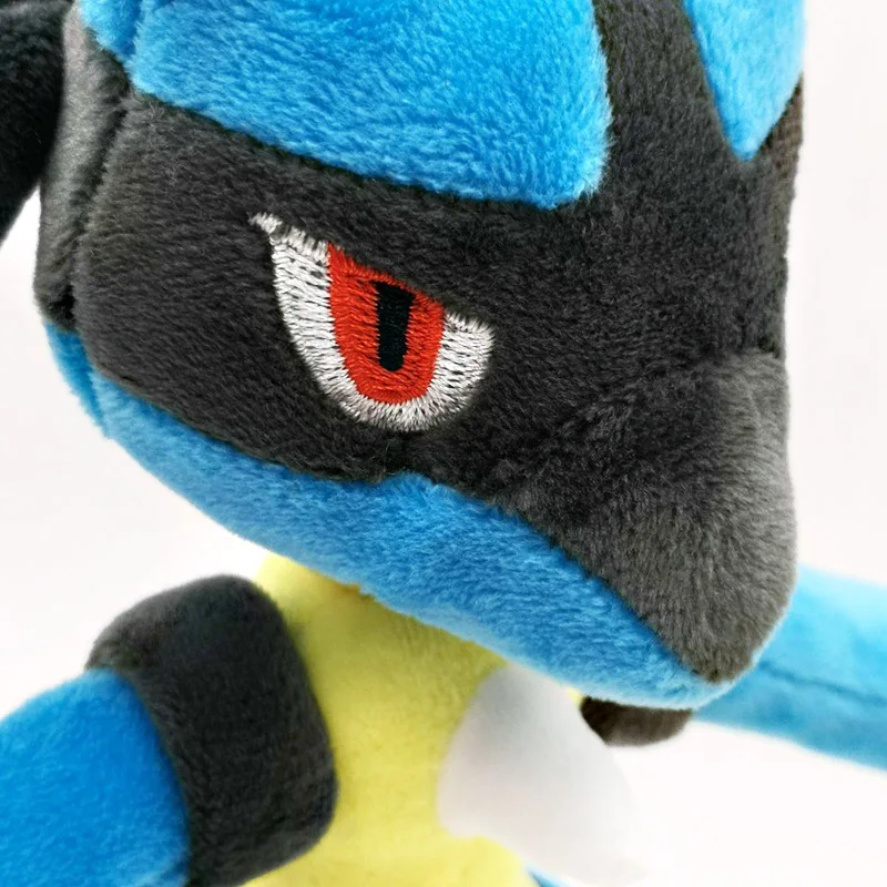 30 см плюшевая кукла Pokemon Lucario Мягкая Милая Мега игрушка подарок для детей Лидер