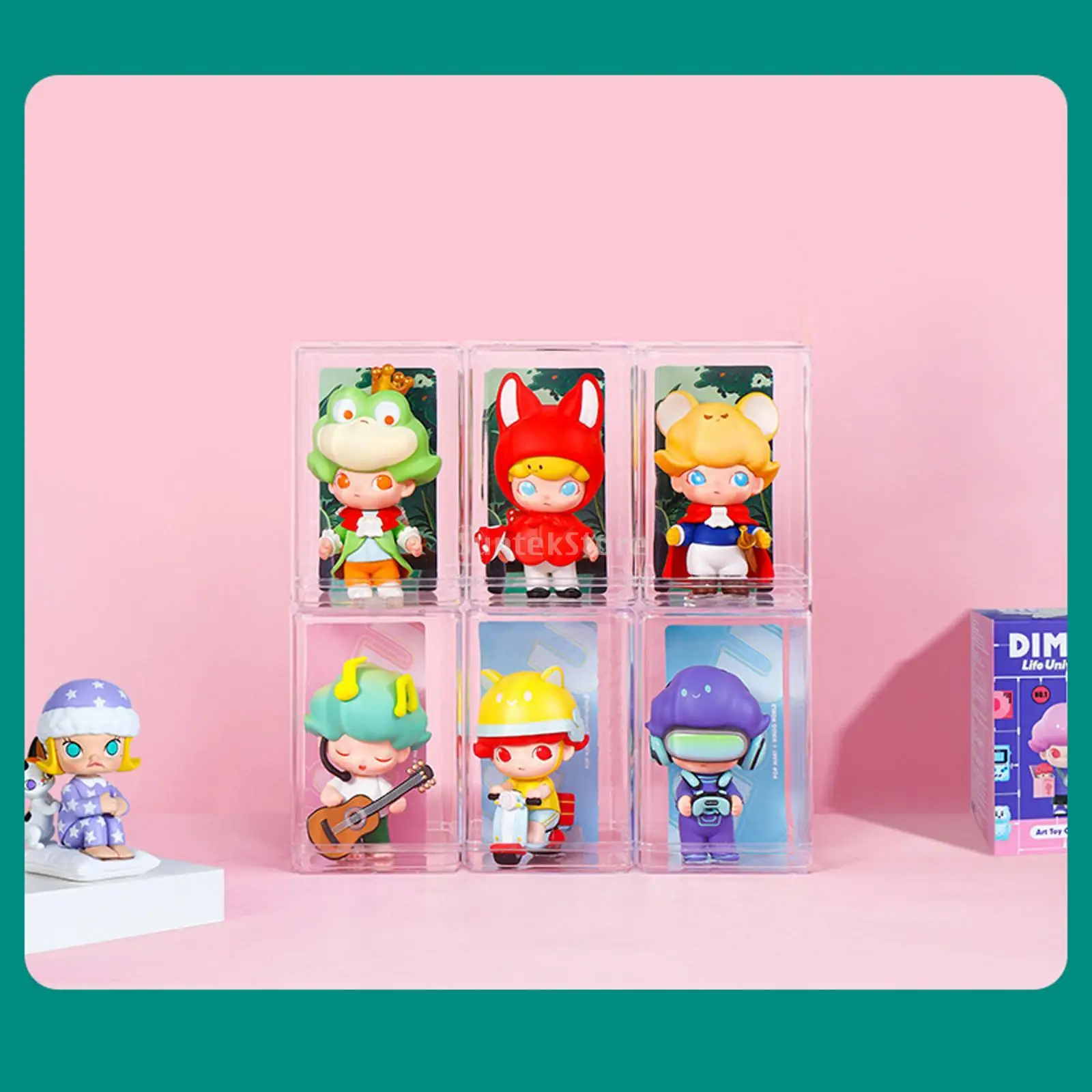 ABS Action Figure Display Stand Doll Storage Shelf Case Clear Protection for Action Figures Toys 
ABS Action Figure Display Stand Doll Storage Shelf Case Clear Protection for Action Figures Toys