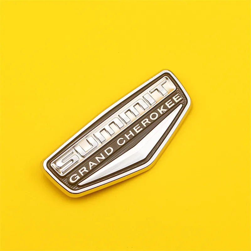 1PC New Style For SUMMIT GRAND CHEROKEE Car Sticker Body 3D Badge Emblem Decal Auto Accessories
1PC New Style For SUMMIT GRAND CHEROKEE Car Sticker Body 3D Badge Emblem Decal Auto Accessories