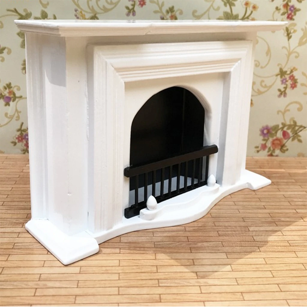 European Style 1/12 Wooden Fireplace Model Furniture for Dollhouse Living Room Bedroom Accessories Kids Pretend Play
European Style 1/12 Wooden Fireplace Model Furniture for Dollhouse Living Room Bedroom Accessories Kids Pretend Play