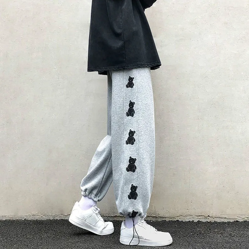 Harajuku Velvet Sweatpants Women Korean Japanese Plus Size Jogging Sports Pants Plus Size Wide Leg Pants Cartoon Anime Trousers 
Harajuku Velvet Sweatpants Women Korean Japanese Plus Size Jogging Sports Pants Plus Size Wide Leg Pants Cartoon Anime Trousers