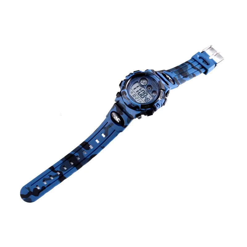 Boys Girls Waterproof Watch Outdoor Sports Camouflage Electronic Watch for Students Kids K2
Boys Girls Waterproof Watch Outdoor Sports Camouflage Electronic Watch for Students Kids K2