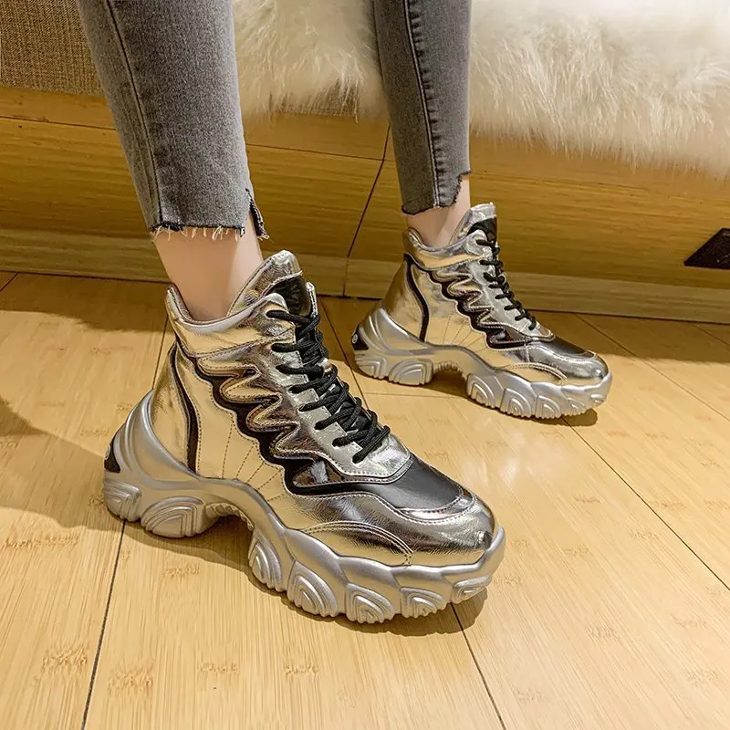 Women Ankle Boots Winter Ulzzang Fashion Plush Shoes Platform Woman Chunky Padded Boots 2021 Basket Female Comfortable Sneakers
Women Ankle Boots Winter Ulzzang Fashion Plush Shoes Platform Woman Chunky Padded Boots 2021 Basket Female Comfortable Sneakers