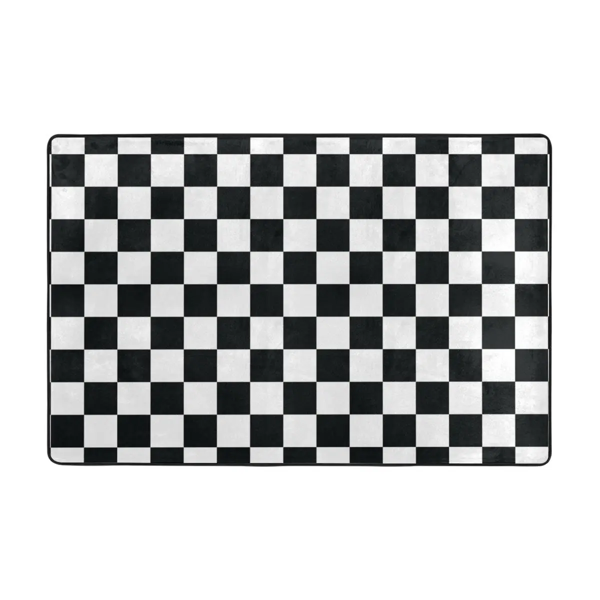Black White Checkerboard Doormat Carpet Mat Rug Polyester Anti-slip Floor Decor Bath Bathroom Kitchen Bedroom 60*90
Black White Checkerboard Doormat Carpet Mat Rug Polyester Anti-slip Floor Decor Bath Bathroom Kitchen Bedroom 60*90