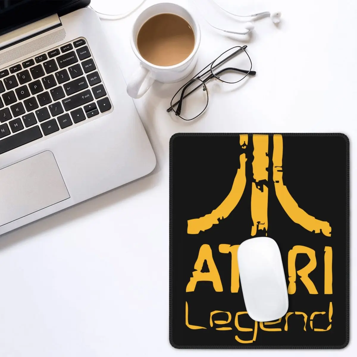 Atari - Anthracite Legend Mouse Pad Arcade Enthusiasts Atari Games Desk Mat Pads Natural Rubber Computer Keyboard Desk Pad
Atari - Anthracite Legend Mouse Pad Arcade Enthusiasts Atari Games Desk Mat Pads Natural Rubber Computer Keyboard Desk Pad