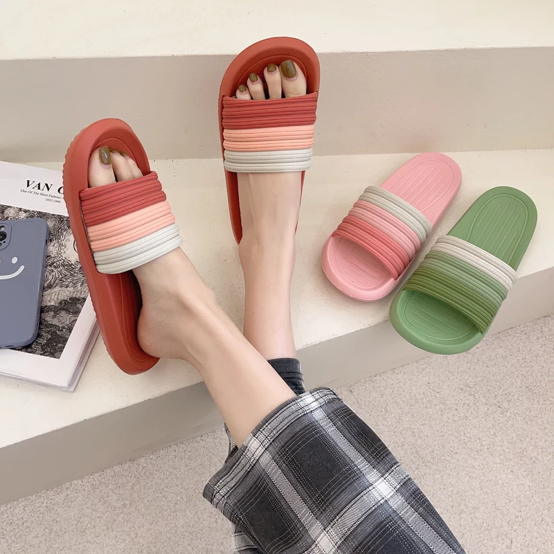 Home Slippers Women's Shoes Platform Low Slides Massage Flat Rubber Rome Fabric PVC PU Low Flat Shoes Female Home Slippers Women
Home Slippers Women's Shoes Platform Low Slides Massage Flat Rubber Rome Fabric PVC PU Low Flat Shoes Female Home Slippers Women