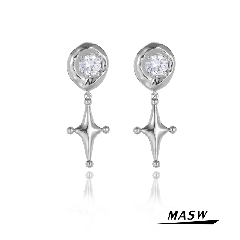 Серьги MASW с фианитами класса ААА оригинального дизайна, популярный классный стиль, металлические, латунные, серебристые, геометрические се...
Серьги MASW с фианитами класса ААА оригинального дизайна, популярный классный стиль, металлические, латунные, серебристые, геометрические се...