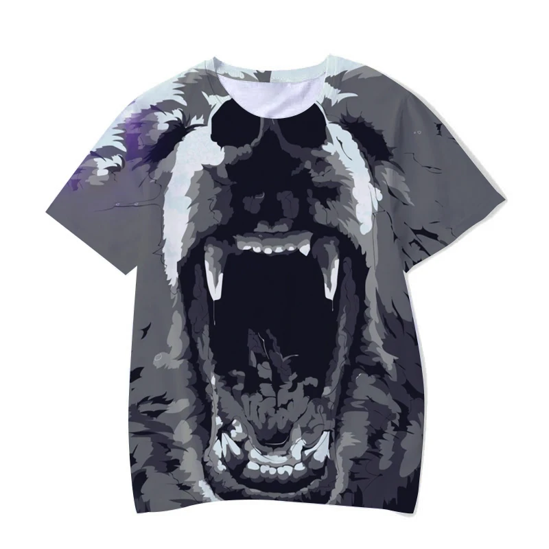 New wolf print T-shirt men's 3d T-shirt Drop Ship Top Tee short sleeve Camiseta round neck T-shirt fashion casual brand
New wolf print T-shirt men's 3d T-shirt Drop Ship Top Tee short sleeve Camiseta round neck T-shirt fashion casual brand