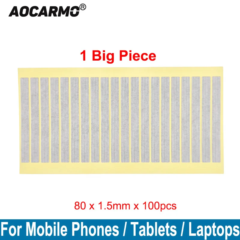 Aocarmo 1.5x80mm General Front Screen LCD Rear Housing Sticker Tape Glue Back Cover Adhesive For Mobile Phones Tablets Laptops
Aocarmo 1.5x80mm General Front Screen LCD Rear Housing Sticker Tape Glue Back Cover Adhesive For Mobile Phones Tablets Laptops