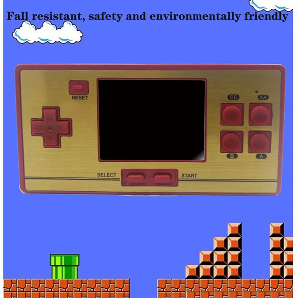 Built-In 600 Games Mini TV Game Console 8 Bit Retro Classic Handheld Gaming Player AV Output Video Game Console Toys Gifts
Built-In 600 Games Mini TV Game Console 8 Bit Retro Classic Handheld Gaming Player AV Output Video Game Console Toys Gifts