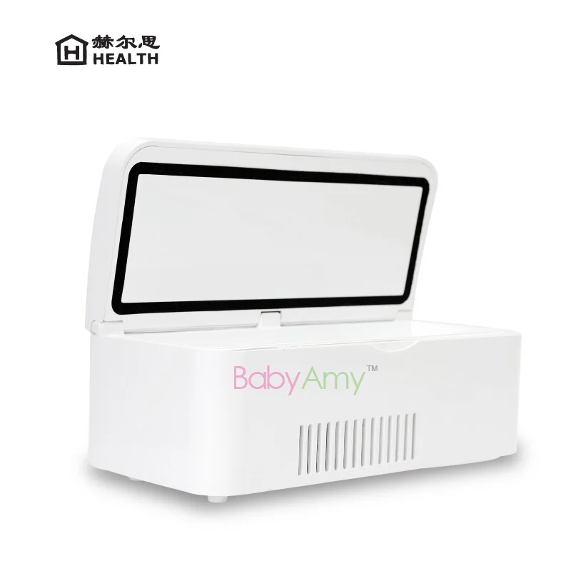 Portable Insulin fridge Insulin storage box, heating and cooling 2-25 degree Temperature can be adjusted DC5V DC12 AC110-220V
Portable Insulin fridge Insulin storage box, heating and cooling 2-25 degree Temperature can be adjusted DC5V DC12 AC110-220V