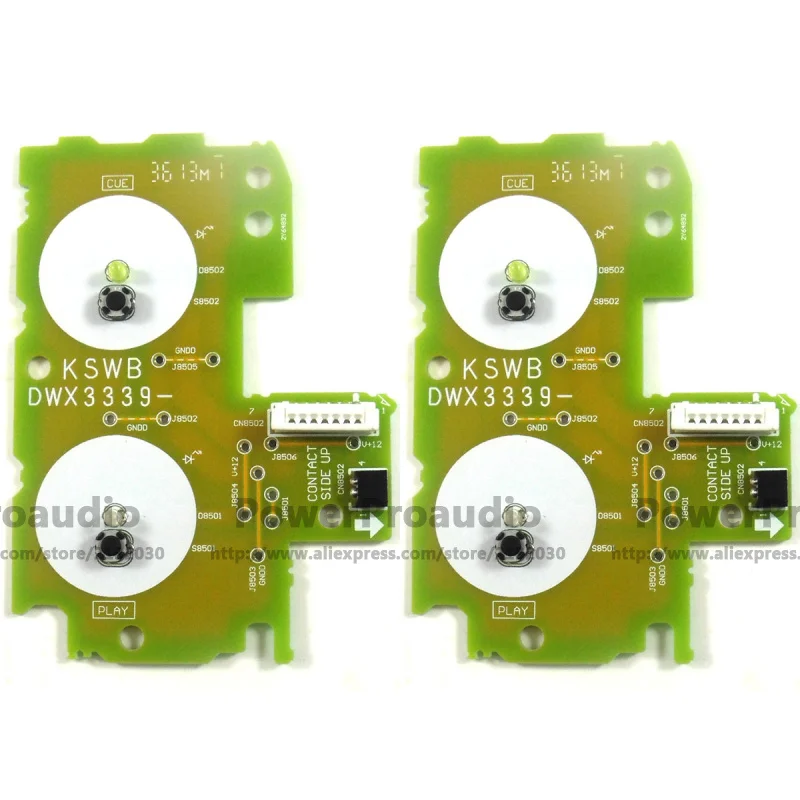 CDJ 2000 Nexus - Play Cue печатная плата PCB DWX 3339 DWX3339 зеленая версия 2шт | Электроника