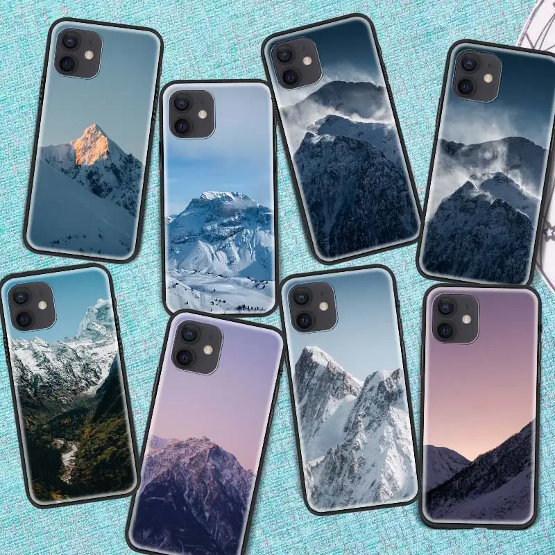 Luxury Case For Apple iPhone 11 12 Pro Max XR 7 8 Plus X XS Cover SE 2020 6 6S 5 5S Bumper TPU Funda Coque Snow Mountain Shell
Luxury Case For Apple iPhone 11 12 Pro Max XR 7 8 Plus X XS Cover SE 2020 6 6S 5 5S Bumper TPU Funda Coque Snow Mountain Shell