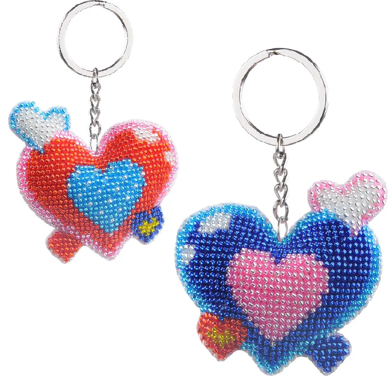 6.5cm Diy Handmade beads embroidered Toys love cross-stitch keychain heart-shaped craft kit kids adult girl gift 2018 new toy 
6.5cm Diy Handmade beads embroidered Toys love cross-stitch keychain heart-shaped craft kit kids adult girl gift 2018 new toy