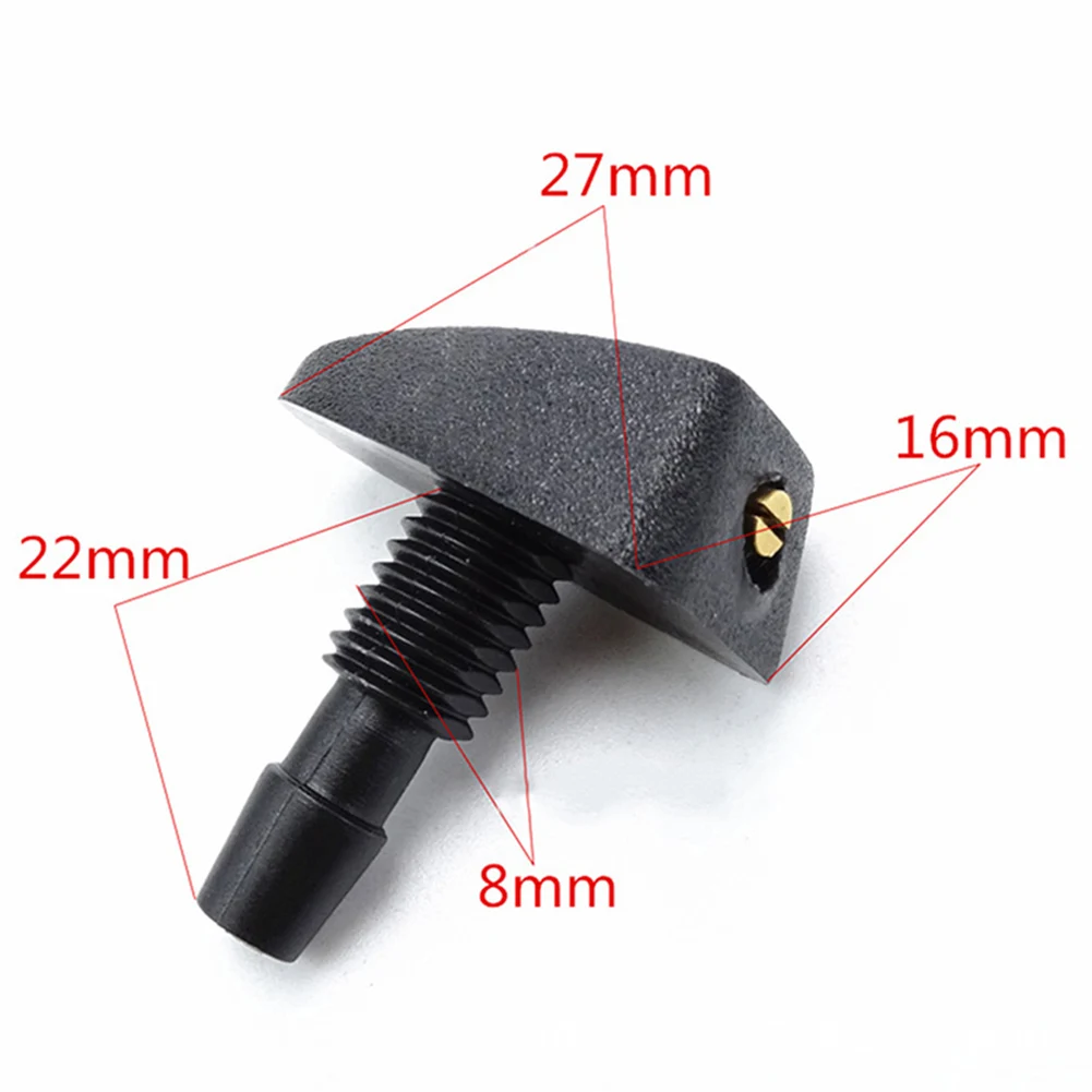 SALE 1pair 8mm Common Size Car Windscreen Washer Nozzle Spray Replacement 360-degree Adjustable, Black Wholesale Quick delivery
SALE 1pair 8mm Common Size Car Windscreen Washer Nozzle Spray Replacement 360-degree Adjustable, Black Wholesale Quick delivery