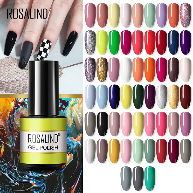 ROSALIND Gel Nail Polish 7ML Plastic Bottle Varnishes Semi Permanent Gel Lacquer For Manicure UV/LED Soak Off Base/Top Nails Art
ROSALIND Gel Nail Polish 7ML Plastic Bottle Varnishes Semi Permanent Gel Lacquer For Manicure UV/LED Soak Off Base/Top Nails Art