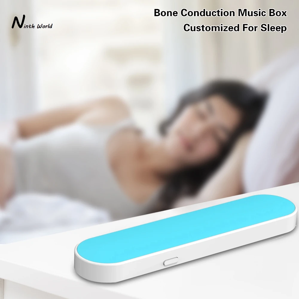 Bone Conduction Bluetooth Music Box Wireless Portable Speaker Stereo Bass Under Pillow Improve Sleep For TikTok Facebook
Bone Conduction Bluetooth Music Box Wireless Portable Speaker Stereo Bass Under Pillow Improve Sleep For TikTok Facebook