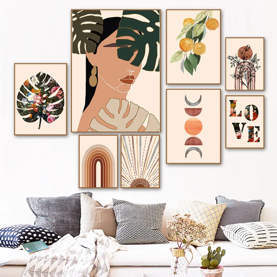 Abstract Girl Flower Leaf Sun Love Quotes Nordic Posters And Prints Wall Art Canvas Painting Wall Pictures For Living Room Decor
Abstract Girl Flower Leaf Sun Love Quotes Nordic Posters And Prints Wall Art Canvas Painting Wall Pictures For Living Room Decor