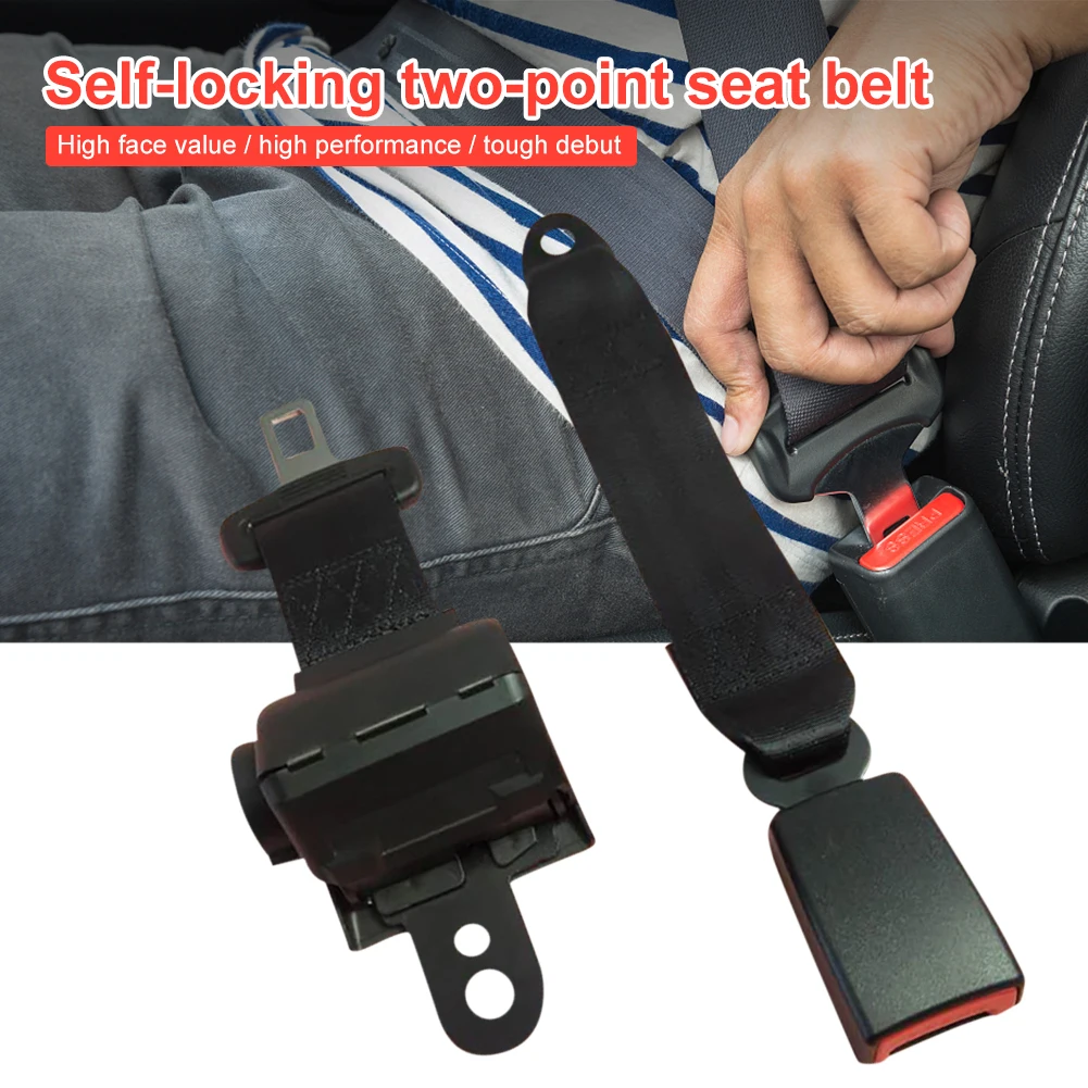 Universal Car Truck Seat Belt 2 Point Retractable Safety Belt Strap Buckle Adjustable Truck Lap Bus Van Seat Belt Accessories
Universal Car Truck Seat Belt 2 Point Retractable Safety Belt Strap Buckle Adjustable Truck Lap Bus Van Seat Belt Accessories