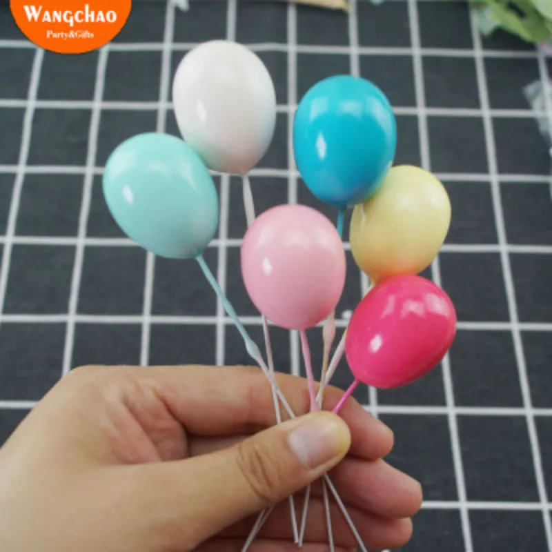 6pcs/bag Mixed Colors Foam Balloon Cake Topper Happy Birthday Cake Toppers Baby Shower Decoration Wedding Party Cake Decorations
6pcs/bag Mixed Colors Foam Balloon Cake Topper Happy Birthday Cake Toppers Baby Shower Decoration Wedding Party Cake Decorations