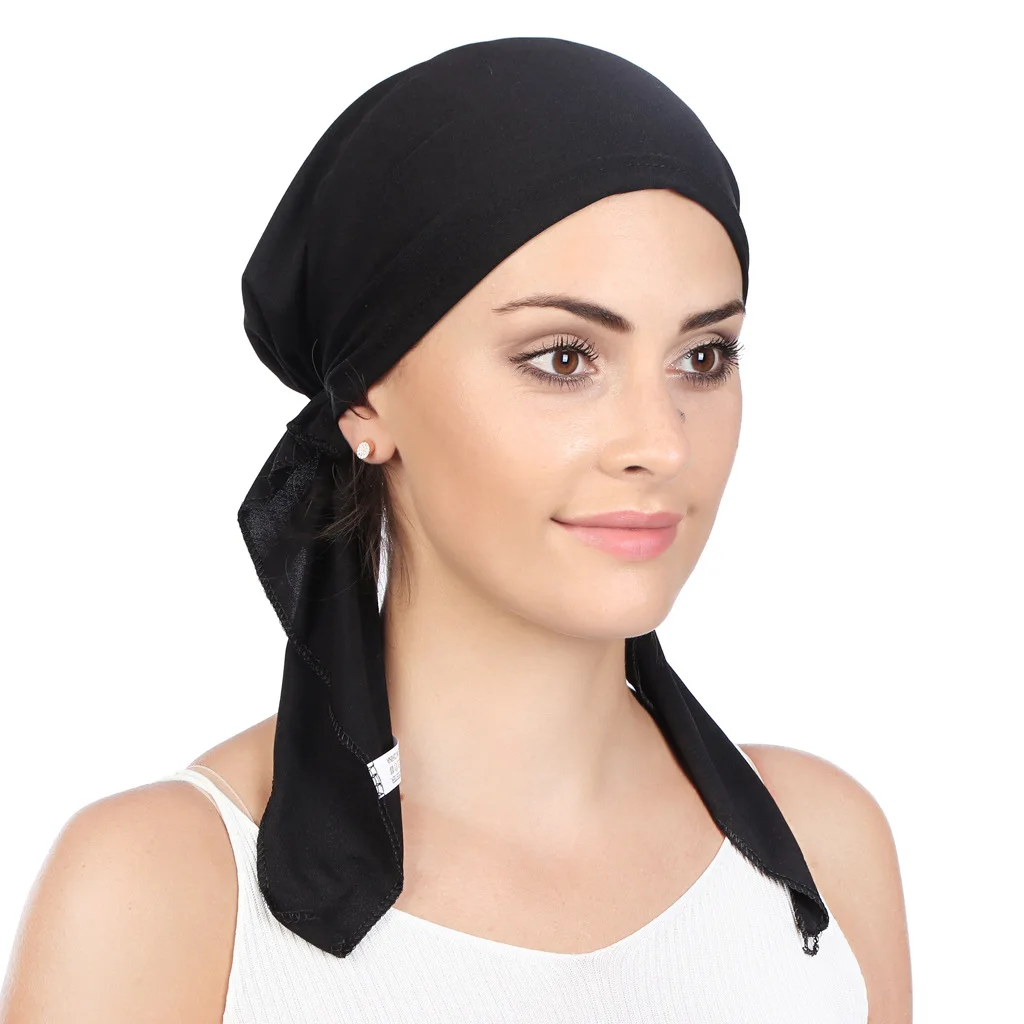 Arc Pure Color Milk Silk Two Tail Headscarf Cap Baotou Hat Polyester Elastane Women's Muslim Hijab Hat Solid Color
Arc Pure Color Milk Silk Two Tail Headscarf Cap Baotou Hat Polyester Elastane Women's Muslim Hijab Hat Solid Color