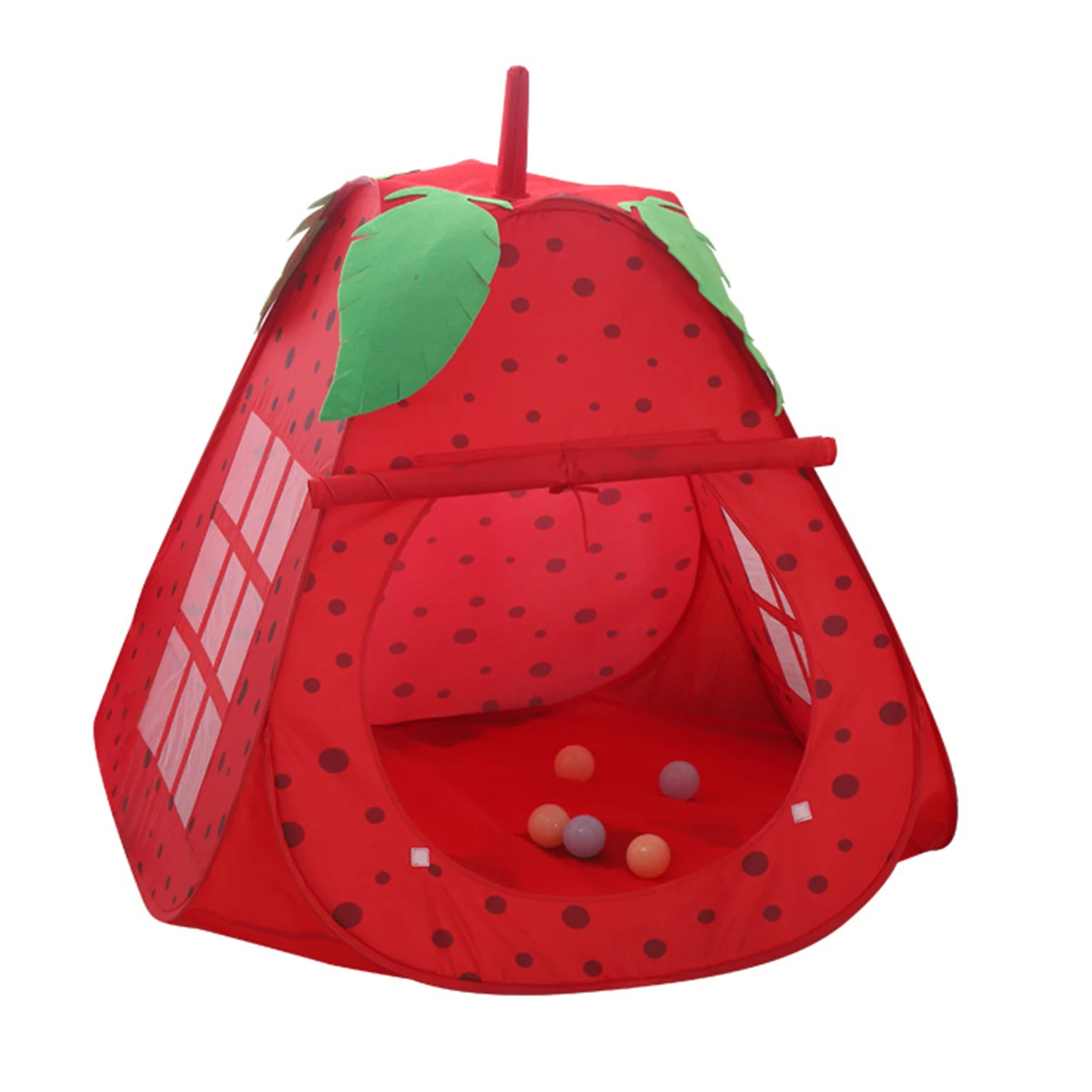 Play Tent Portable Foldable Folding Tent Children Cubby Strawberry Play House Ball Pit Pool Kids Gifts Outdoor Indoor Toy Tents
Play Tent Portable Foldable Folding Tent Children Cubby Strawberry Play House Ball Pit Pool Kids Gifts Outdoor Indoor Toy Tents