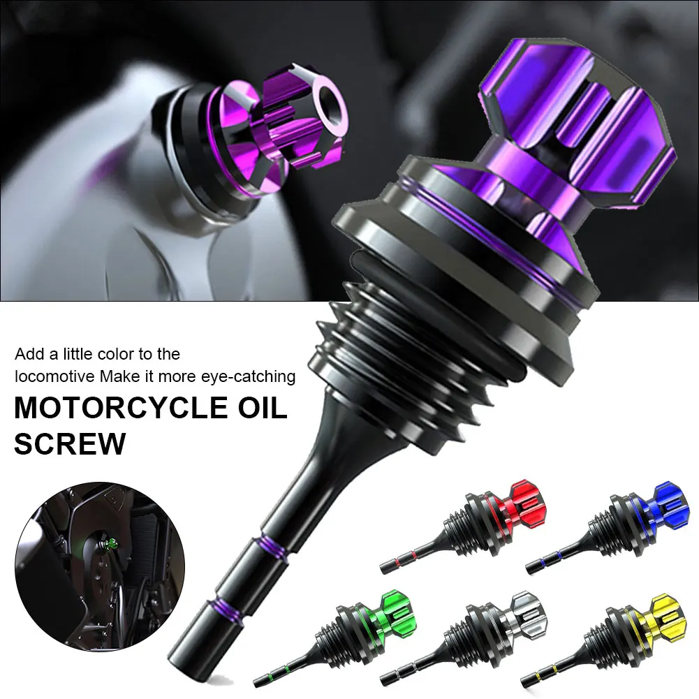 Motorcycle Engine Oil Dipstick Plug CNC Aluminum Oil Level Gauge Dipstick Cover Cap for Dirt Pit Go Kart GY6 Yamaha Fast Ship
Motorcycle Engine Oil Dipstick Plug CNC Aluminum Oil Level Gauge Dipstick Cover Cap for Dirt Pit Go Kart GY6 Yamaha Fast Ship