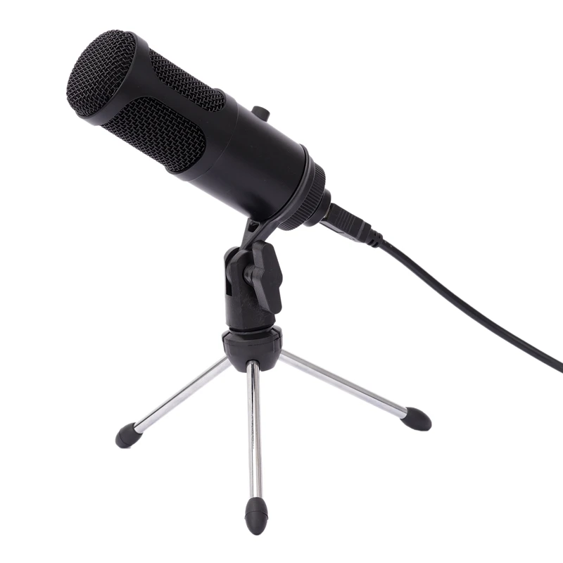Professional USB Capacitor Microphone Computer Recording Microphone with Volume Adjusting Microphone for PC Notebook Computer
Professional USB Capacitor Microphone Computer Recording Microphone with Volume Adjusting Microphone for PC Notebook Computer