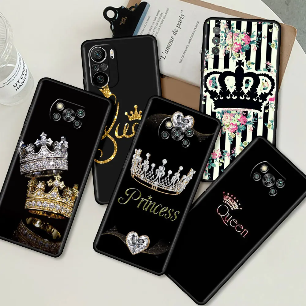 Tpu Phone Case for Xiaomi Mi Poco X3 NFC M3 Pocophone F1 F3 GT Redmi K40 Pro For Mi 10T Pro Soft Cover Diamond Crown Printing
Tpu Phone Case for Xiaomi Mi Poco X3 NFC M3 Pocophone F1 F3 GT Redmi K40 Pro For Mi 10T Pro Soft Cover Diamond Crown Printing
