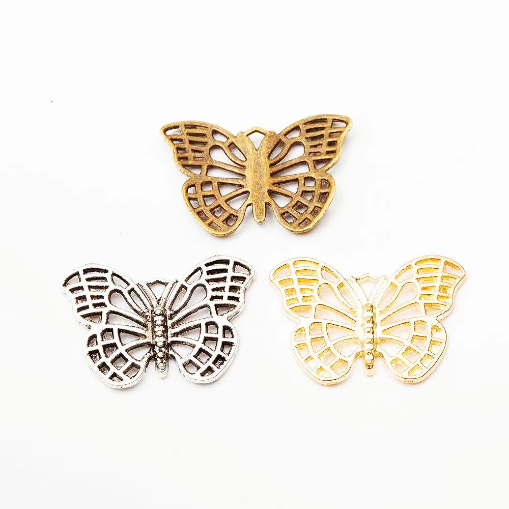10pcs 18*26mm 3Color Hollow Big Butterfly Charm Jewelry Butterfly Pendant For Diy Making Handmade Jewelry Findings
10pcs 18*26mm 3Color Hollow Big Butterfly Charm Jewelry Butterfly Pendant For Diy Making Handmade Jewelry Findings