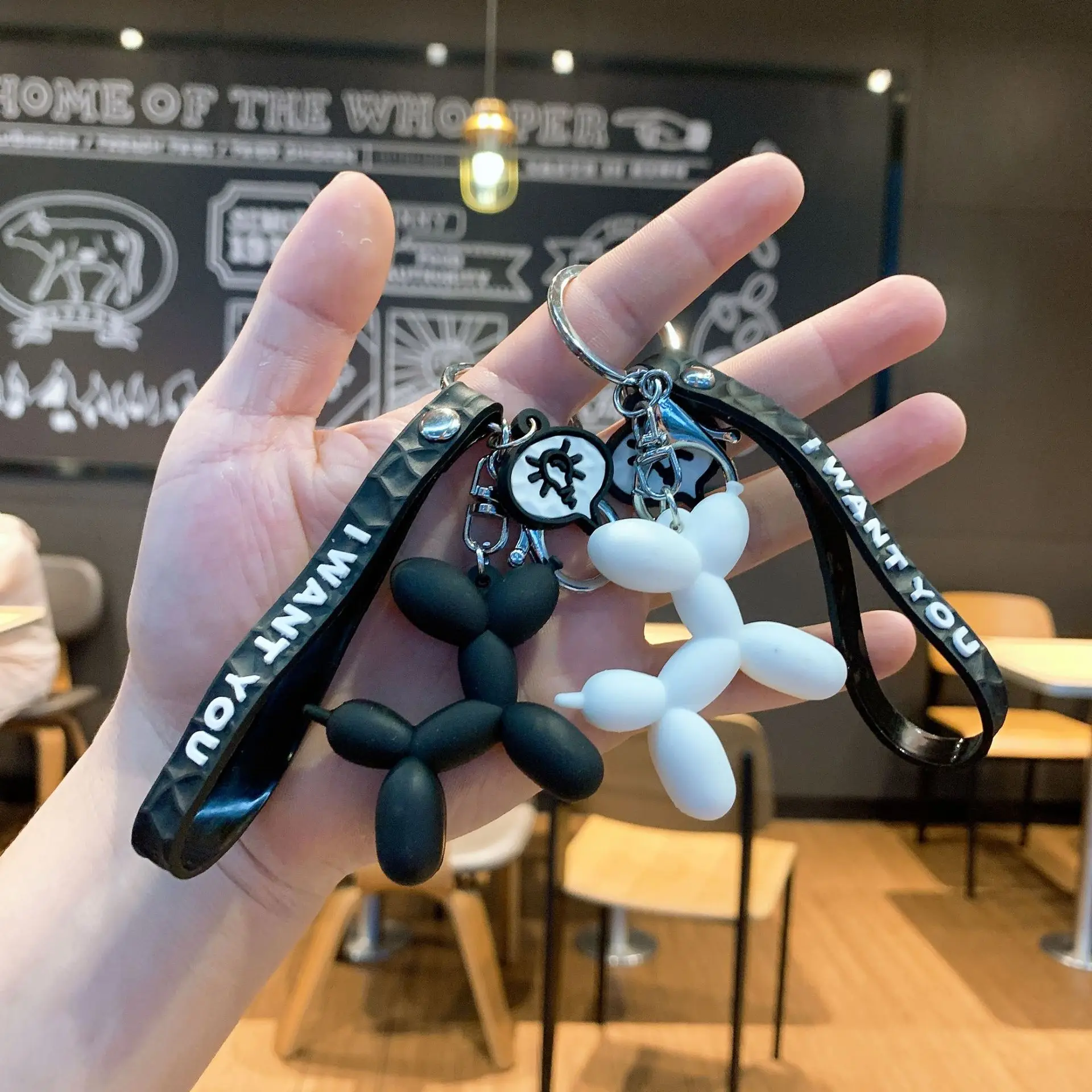 Cartoon Silicone Pvc Balloon Dog Key Chain Creative Bag Ornaments Cute Little Gift Key Chain Gift Wholesale
Cartoon Silicone Pvc Balloon Dog Key Chain Creative Bag Ornaments Cute Little Gift Key Chain Gift Wholesale