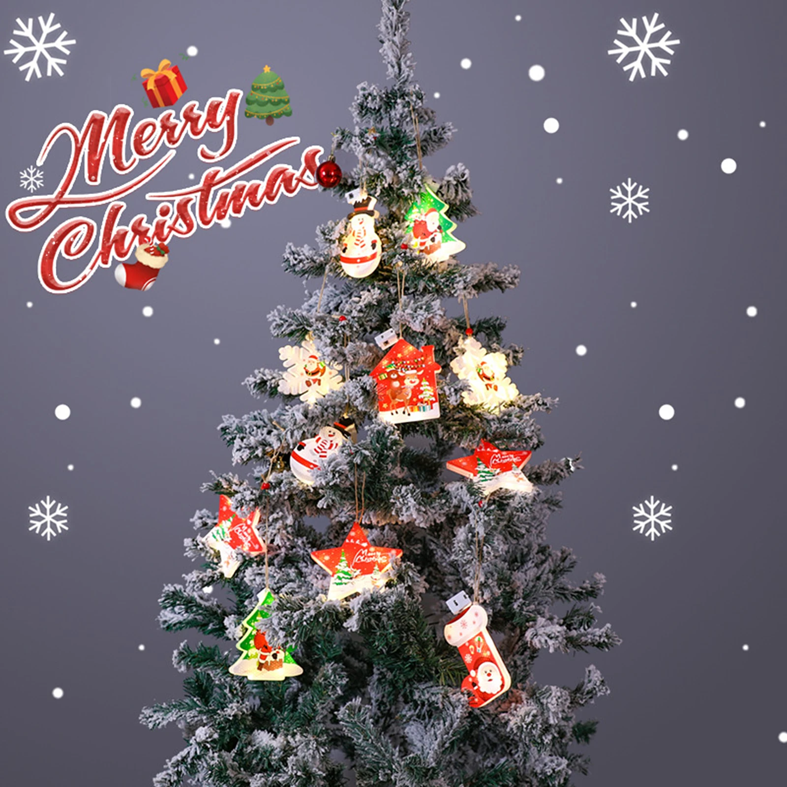 Рождественская гирлянда на елку Arbol De Navidad подвесные огни домашний Рождественский Декор Снежинка светодиодные огни Xams новогодний праздничн...
Рождественская гирлянда на елку Arbol De Navidad подвесные огни домашний Рождественский Декор Снежинка светодиодные огни Xams новогодний праздничн...