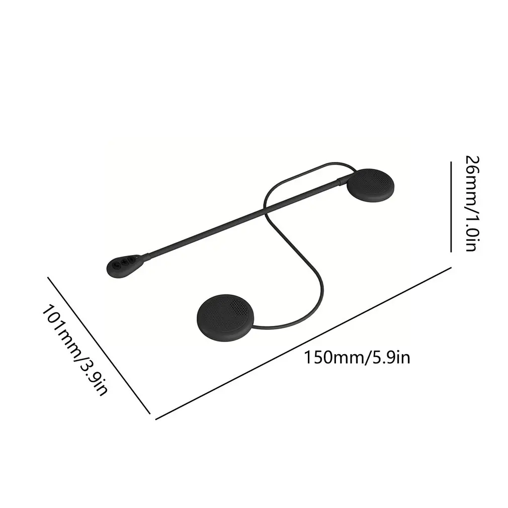 Moto Helmet Headset Bluetooth 5.0 Ultra-thin Motorcycle Earphones Wireless Speaker Headphone Handsfree Call Music Play
Moto Helmet Headset Bluetooth 5.0 Ultra-thin Motorcycle Earphones Wireless Speaker Headphone Handsfree Call Music Play