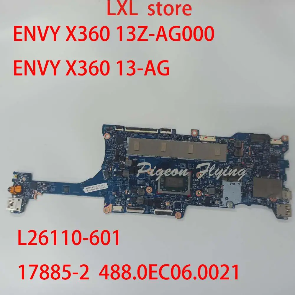 ENVY X360 13 AG материнская плата для ноутбука HP 17885 2 448.0EC06.0021 Φ CPU: RAM: 8GB 100% test