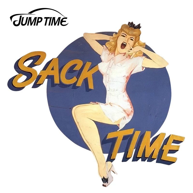 JumpTime 13 см x 12 1 Красивые Ретро Графика мешок время пикантные кинозвезды девушка