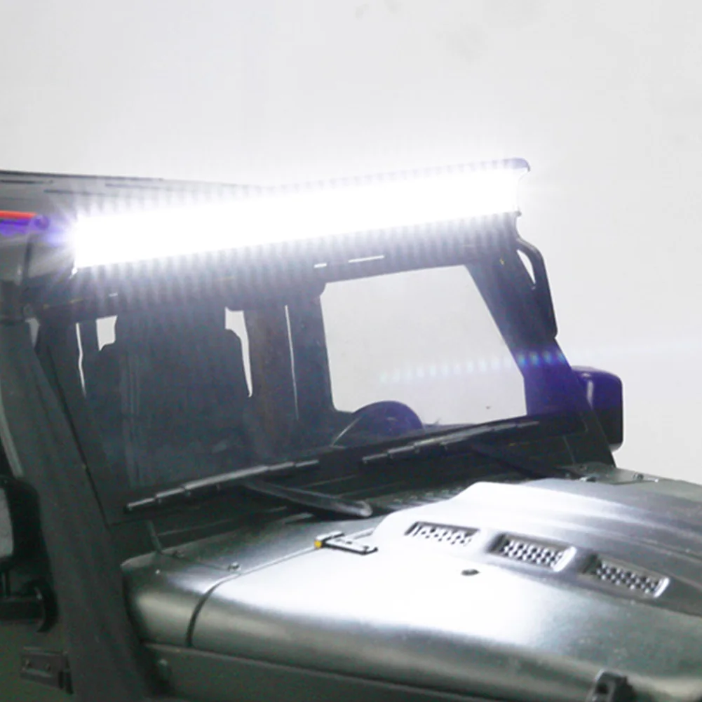 RCTOYFUN Metal 36 LED Roof Lamp Light Bar For 1/10 RC Crawler SCX10 Traxxas Trx-4 5V-7.4V RC Car Upgrade Parts Kits
RCTOYFUN Metal 36 LED Roof Lamp Light Bar For 1/10 RC Crawler SCX10 Traxxas Trx-4 5V-7.4V RC Car Upgrade Parts Kits