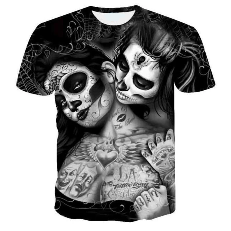 2021 summer 3DT shirt ladies men skull graphic T-shirt printing Peking Opera casual T-shirt short-sleeved streetwear gothic top
2021 summer 3DT shirt ladies men skull graphic T-shirt printing Peking Opera casual T-shirt short-sleeved streetwear gothic top