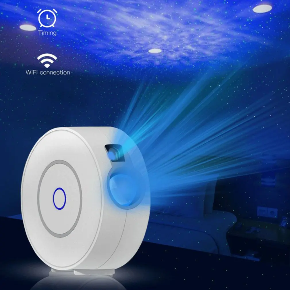 Smart Star Projector WiFi Smart Home Projection Star Durable Night Light LED Colorful Wireless APP Control
Smart Star Projector WiFi Smart Home Projection Star Durable Night Light LED Colorful Wireless APP Control