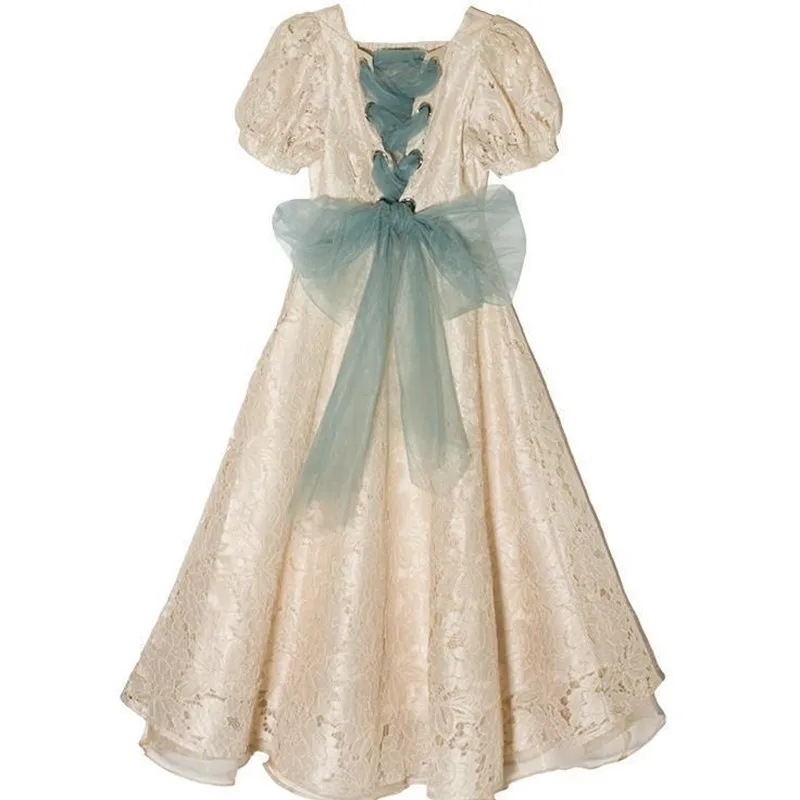 Court Retro Style Dress Bowknot A-Line Elegant Lace Fairy High Waist French Vintage Dress Weddings Events Autumn
Court Retro Style Dress Bowknot A-Line Elegant Lace Fairy High Waist French Vintage Dress Weddings Events Autumn