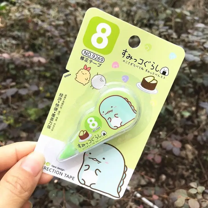 4 шт./компл. милый белый корректор Sumikko Gurashi корректирующие ленты рекламный