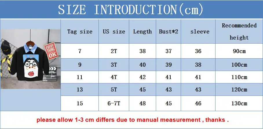 boys Clothes T-shirt Kids long Sleeve T Shirt Top Boy Clothing Cotton boys Lapel T-shirt Baby Girl Autumn Shirt 2-6years
boys Clothes T-shirt Kids long Sleeve T Shirt Top Boy Clothing Cotton boys Lapel T-shirt Baby Girl Autumn Shirt 2-6years