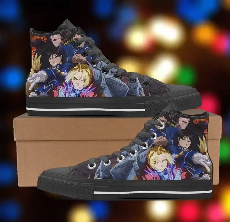 Fullmetal Alchemist shoes, Custom Spring Autumn Canvas Shoes Handiness Flats Men's Casual Shoes Comfortable Big Off White.
Fullmetal Alchemist shoes, Custom Spring Autumn Canvas Shoes Handiness Flats Men's Casual Shoes Comfortable Big Off White.