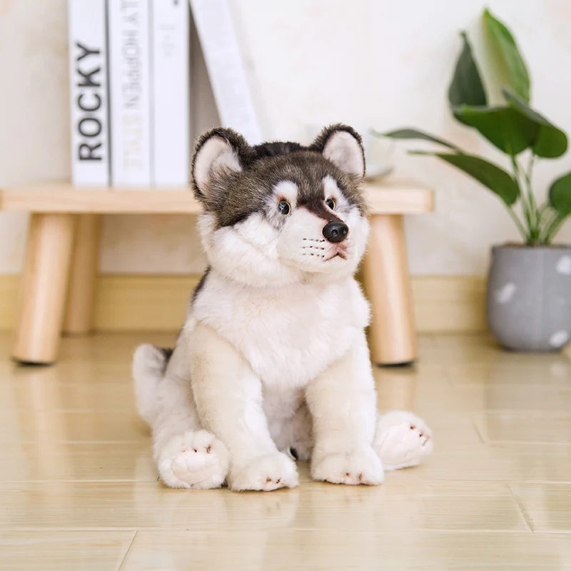 High Quality Plush Wolf Super Cute Simulation Little Wolf Cute Baby Play Doll Home Decoration Christmas Birthday Gifts For Kids
High Quality Plush Wolf Super Cute Simulation Little Wolf Cute Baby Play Doll Home Decoration Christmas Birthday Gifts For Kids
