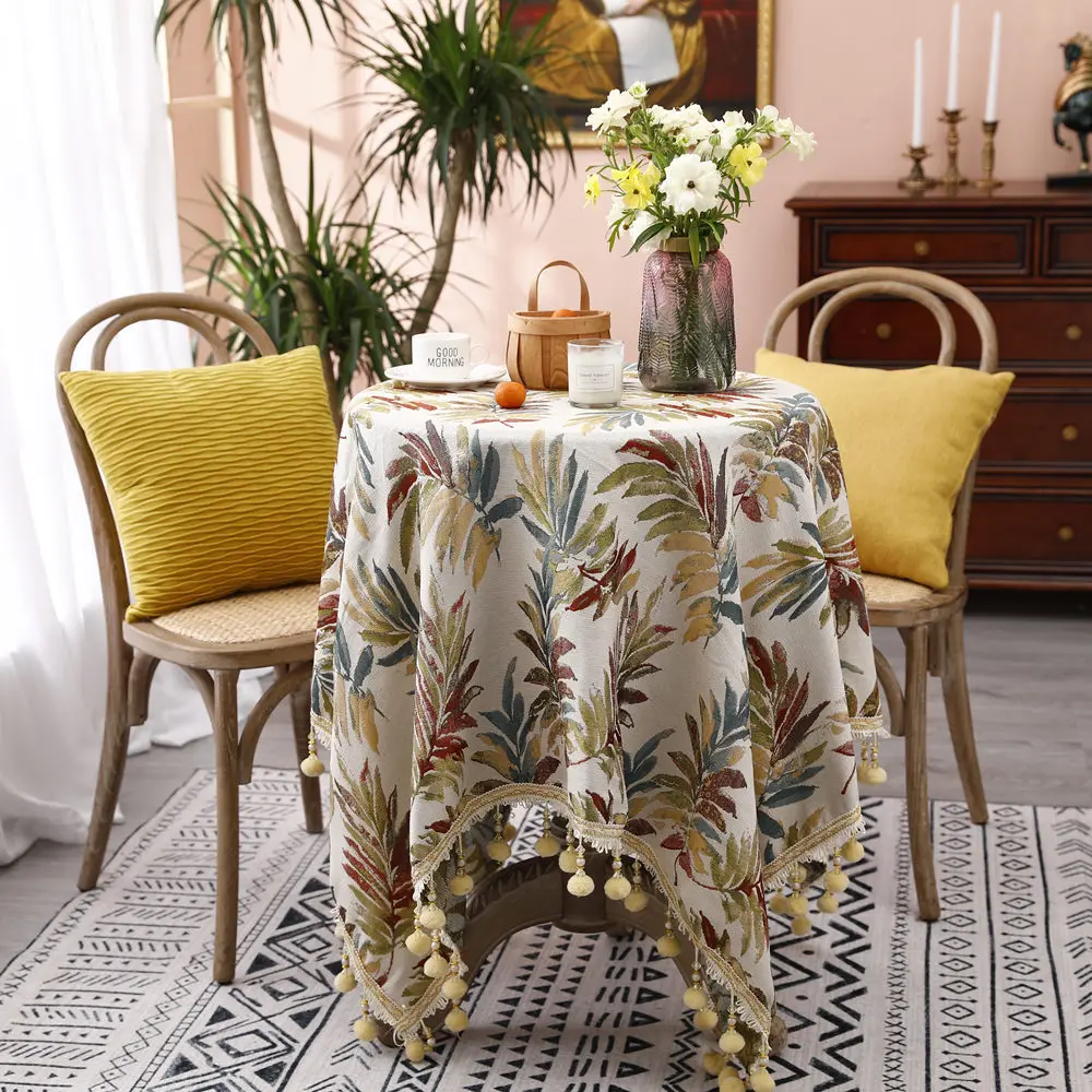 Table Cloth With Tassel Light Luxury Square European Style Tea Coffee Table Cover Home Decoration Tablecloth
Table Cloth With Tassel Light Luxury Square European Style Tea Coffee Table Cover Home Decoration Tablecloth