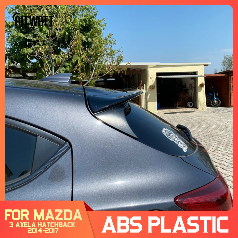 Для Mazda 3 Axela хэтчбек Черный спойлер 2014 2015 2016 2017 ABS Пластик задний спойлер на крыло, крышу багажник губы загрузки покрытие автомобиля Запчасти
Для Mazda 3 Axela хэтчбек Черный спойлер 2014 2015 2016 2017 ABS Пластик задний спойлер на крыло, крышу багажник губы загрузки покрытие автомобиля Запчасти