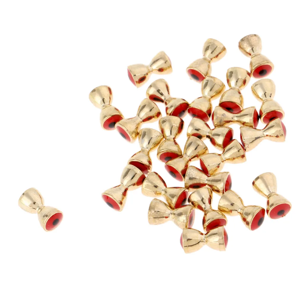 25Pcs/lot 3D Realistic Fish Dumbbell Eyes Brass Fly Tying Beads Nymph Eyes Head Fly Tying Materials 3.2mm-6.3mm
25Pcs/lot 3D Realistic Fish Dumbbell Eyes Brass Fly Tying Beads Nymph Eyes Head Fly Tying Materials 3.2mm-6.3mm