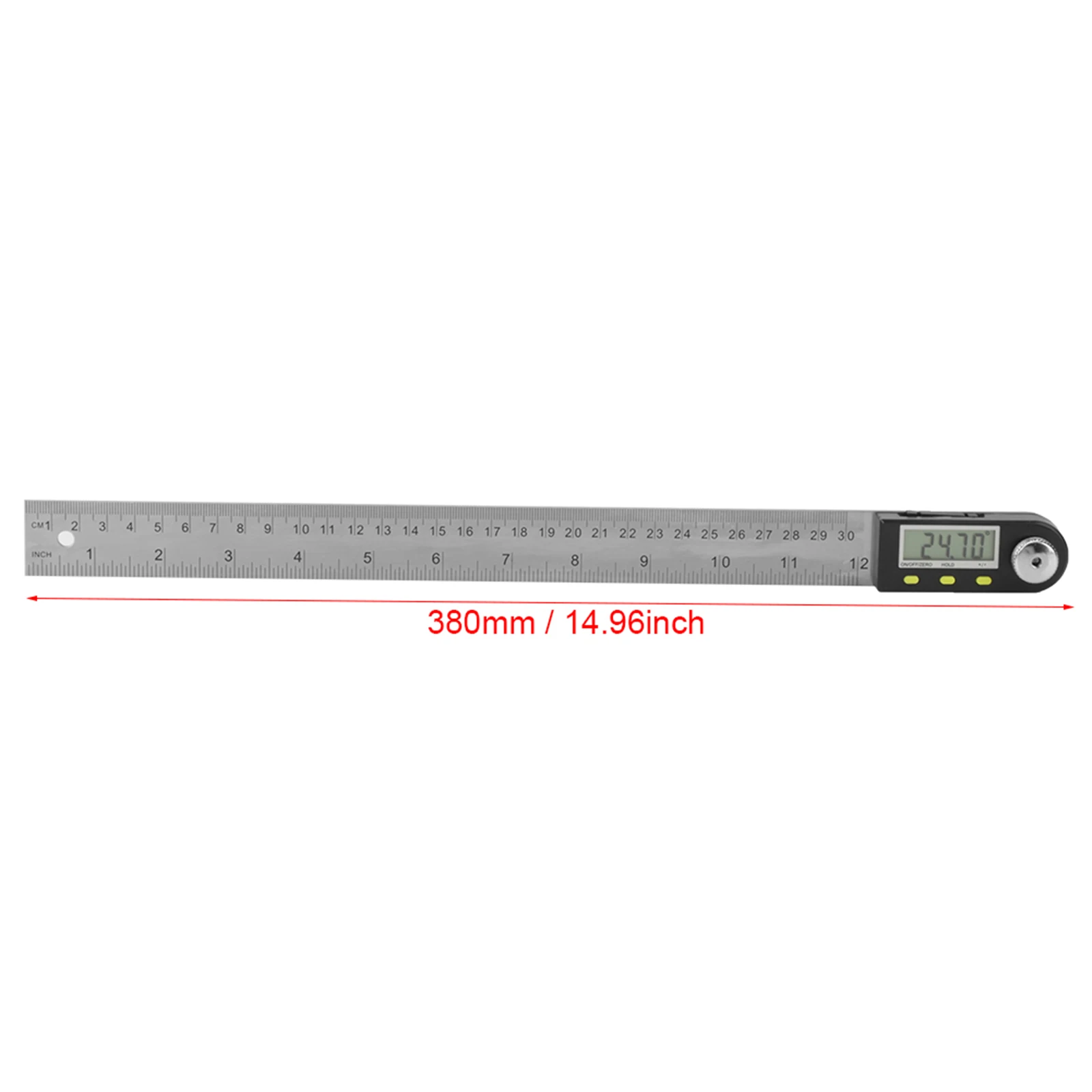0-300mm Digital Angle Ruler Inclinometer Goniometer Protractor Angle Finder Measuring Ruler Stainless Steel Ruler
0-300mm Digital Angle Ruler Inclinometer Goniometer Protractor Angle Finder Measuring Ruler Stainless Steel Ruler