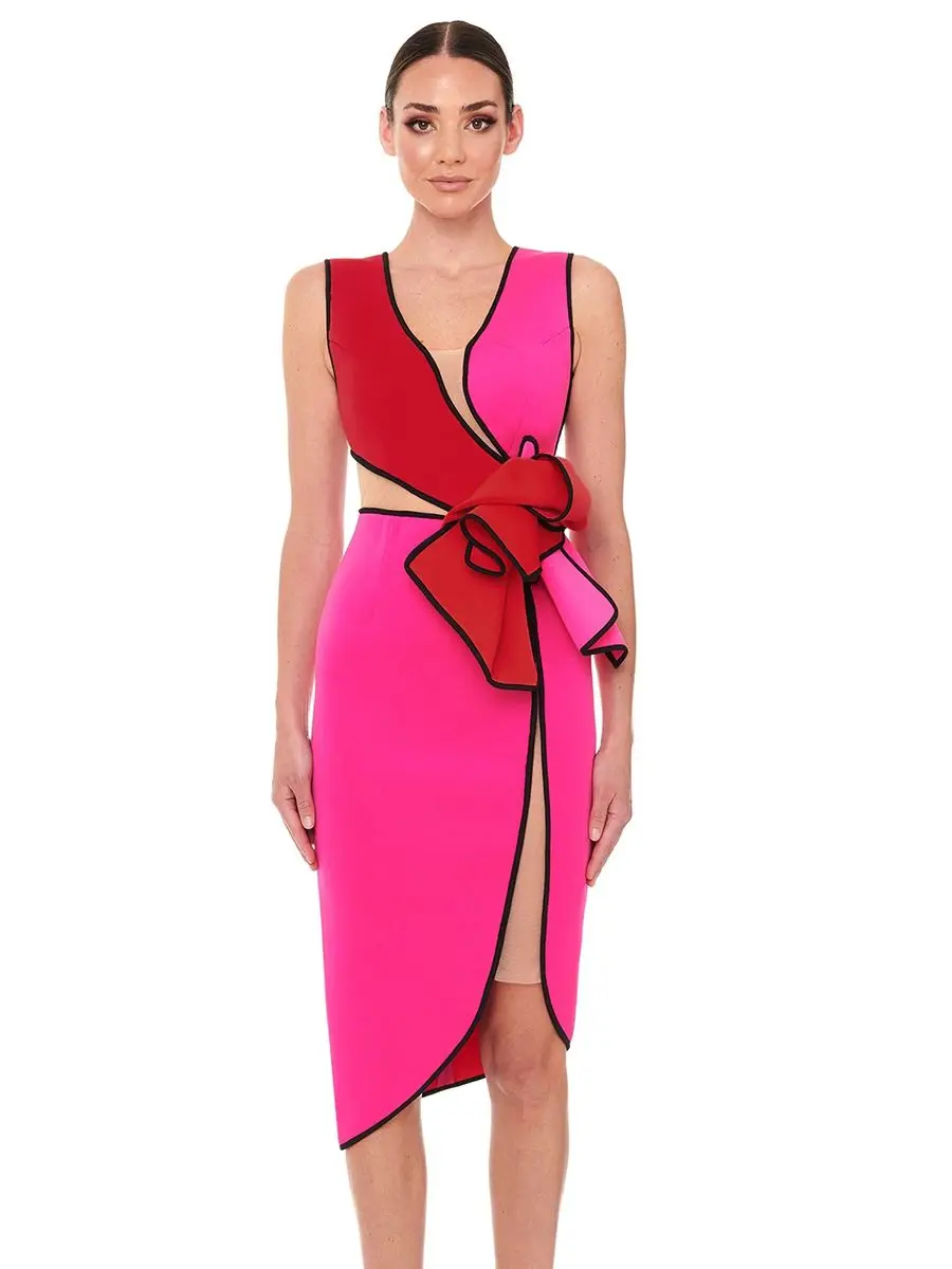 New Summer Women Elegant Bodycon Bandage Dress Sexy V Neck Spaghetti Strap Club Celebrity Runway Evening Party Dress Vestidos
New Summer Women Elegant Bodycon Bandage Dress Sexy V Neck Spaghetti Strap Club Celebrity Runway Evening Party Dress Vestidos