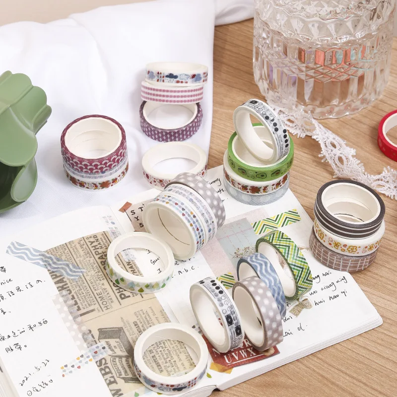20 pcs/lot Washi Tape Masking Tape Stickers Scrapbooking Cinta Adhesiva Decorativa Washitape Adhesive Flower Diary Stationery
20 pcs/lot Washi Tape Masking Tape Stickers Scrapbooking Cinta Adhesiva Decorativa Washitape Adhesive Flower Diary Stationery