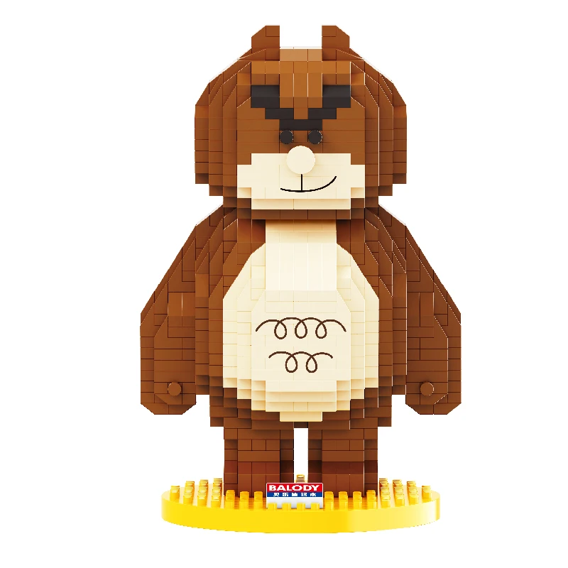 Balody Animal Benrat Boss Bear Cartoon Pet 3D Model DIY Diamond Mini Bricks Building Blocks Kit Assemble Children Toys for Kids
Balody Animal Benrat Boss Bear Cartoon Pet 3D Model DIY Diamond Mini Bricks Building Blocks Kit Assemble Children Toys for Kids